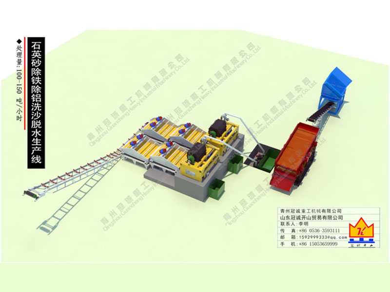 洗砂机生产线