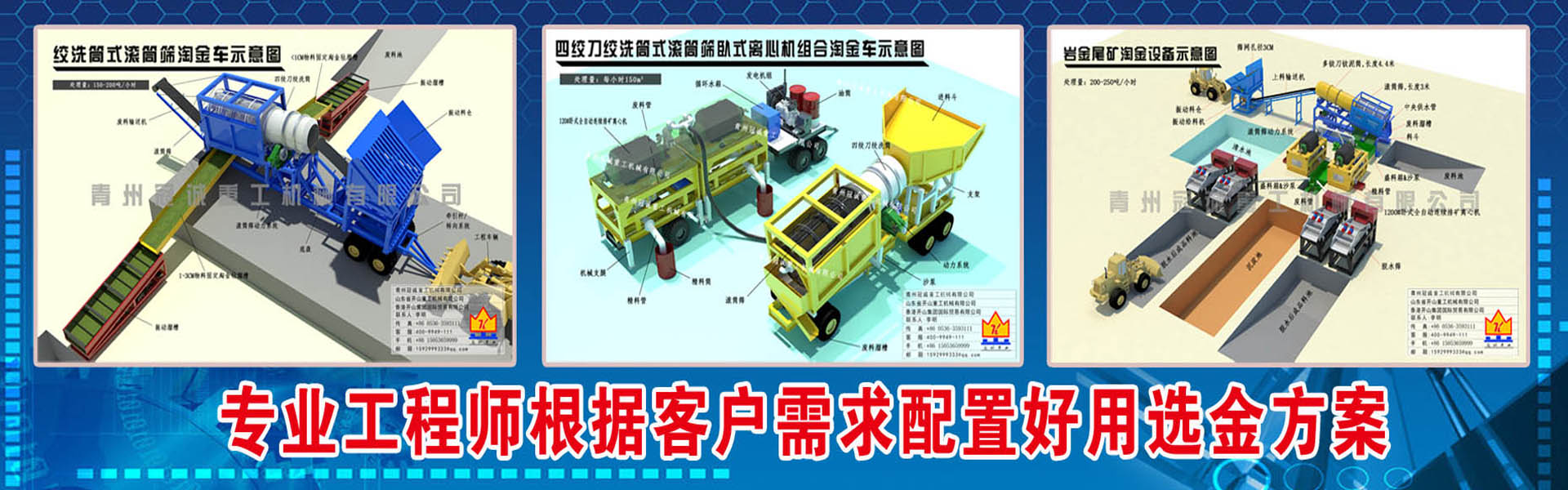 金矿选矿生产线配置选金方案